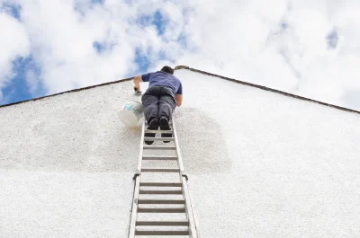Peinture extérieure à Hugier — façades et ravalement